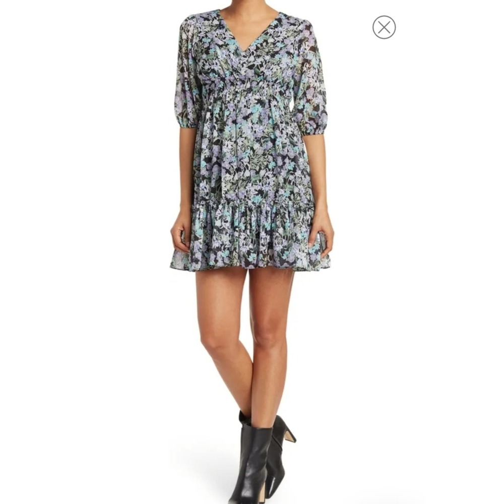 Taylor Chiffon Empire Waist Dress Size 12 - Picture 15 of 15